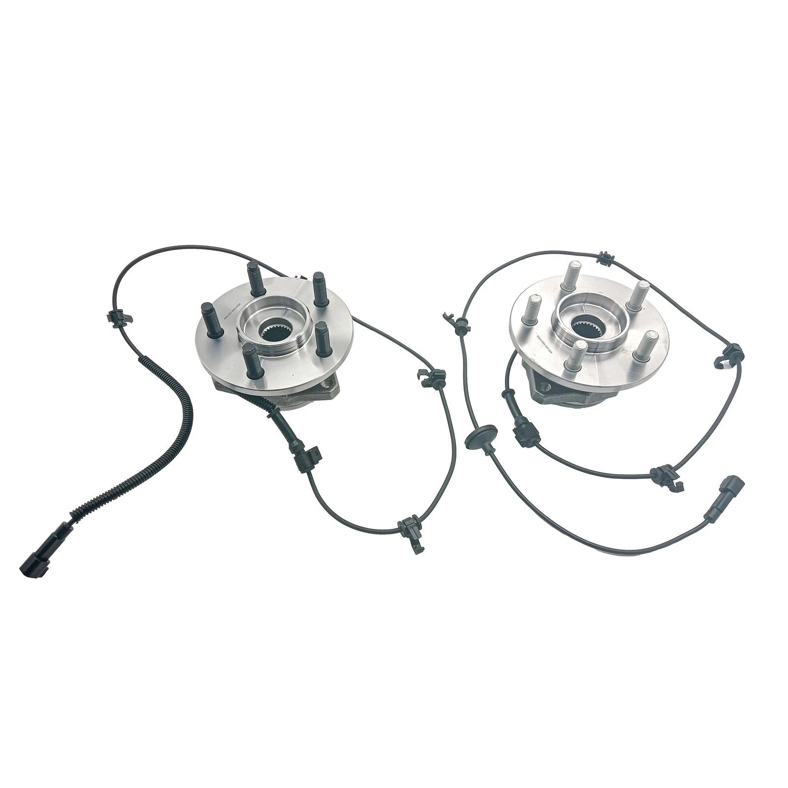 2X Front Wheel Hub and Bearing Assembly 513176 for Jeep Liberty (2002–2007) w/ABS