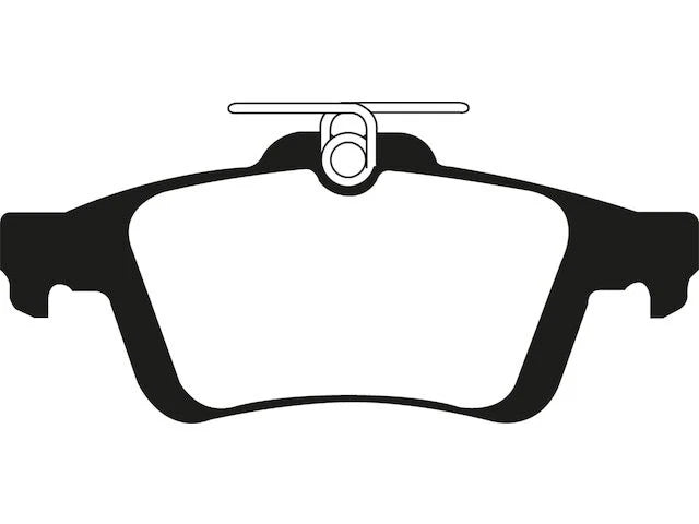 Rear Brake Pad Set for Mazda 3 Sport (2009–2013) GD452YJ