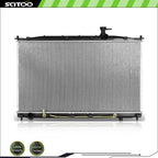 Radiator for Hyundai Santa Fe GLS 3.3L (2007–2009) Aluminum Core Plastic Tank