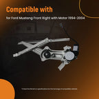 Front Right Passenger Window Regulator w/ Motor for Ford Mustang (1994–2004) 741-127