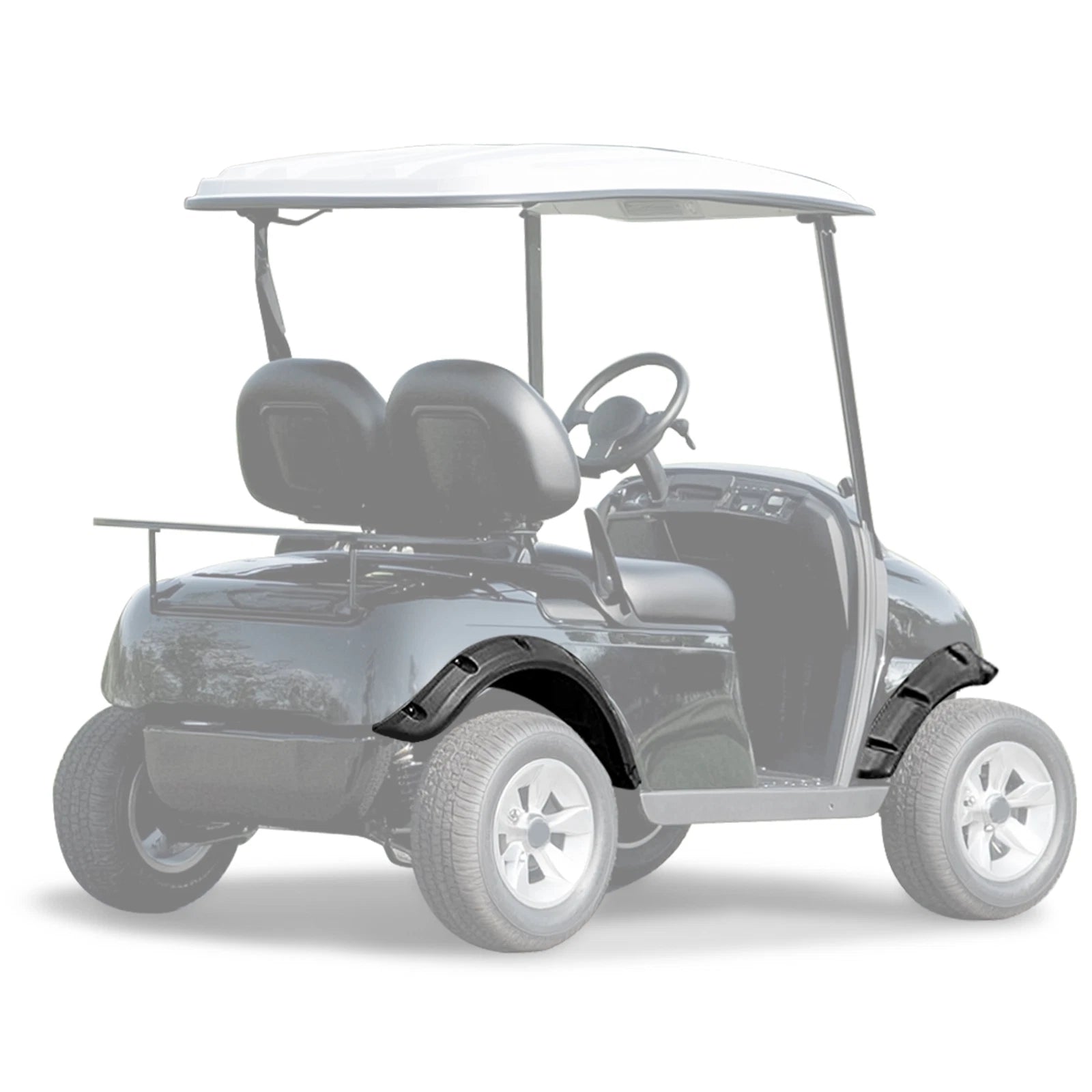 Set of 4 Fender Flares for Club Car Precedent (2004–Up) G&E Models ABS+PP
