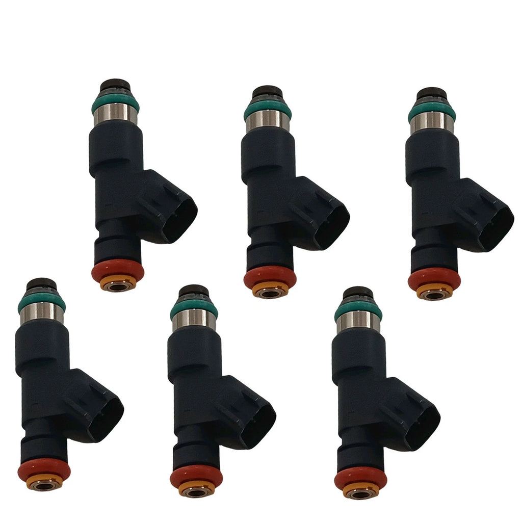 Set of 6 Fuel Injectors for Volvo S60 (2011–2016), S80 (2008–2013), XC60 (2010–2016), XC70 (2010–2016)