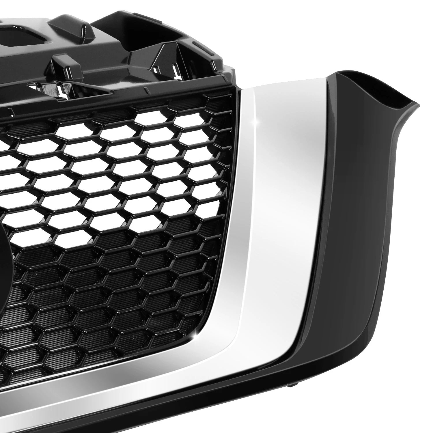 Chrome Front Grille with Badge Slot for Nissan Versa Note (2017–2019)