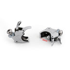 Chrome 39mm Windshield Clamps for Harley Dyna FXD FXDC Sportster XL 883 (T9)