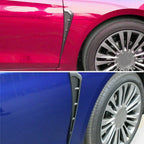 2X Carbon Fiber Side Fender Vent Covers for Make Model