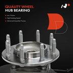 Front Left Steering Knuckle & Hub Bearing for Chevy Silverado GMC (2007-2018)