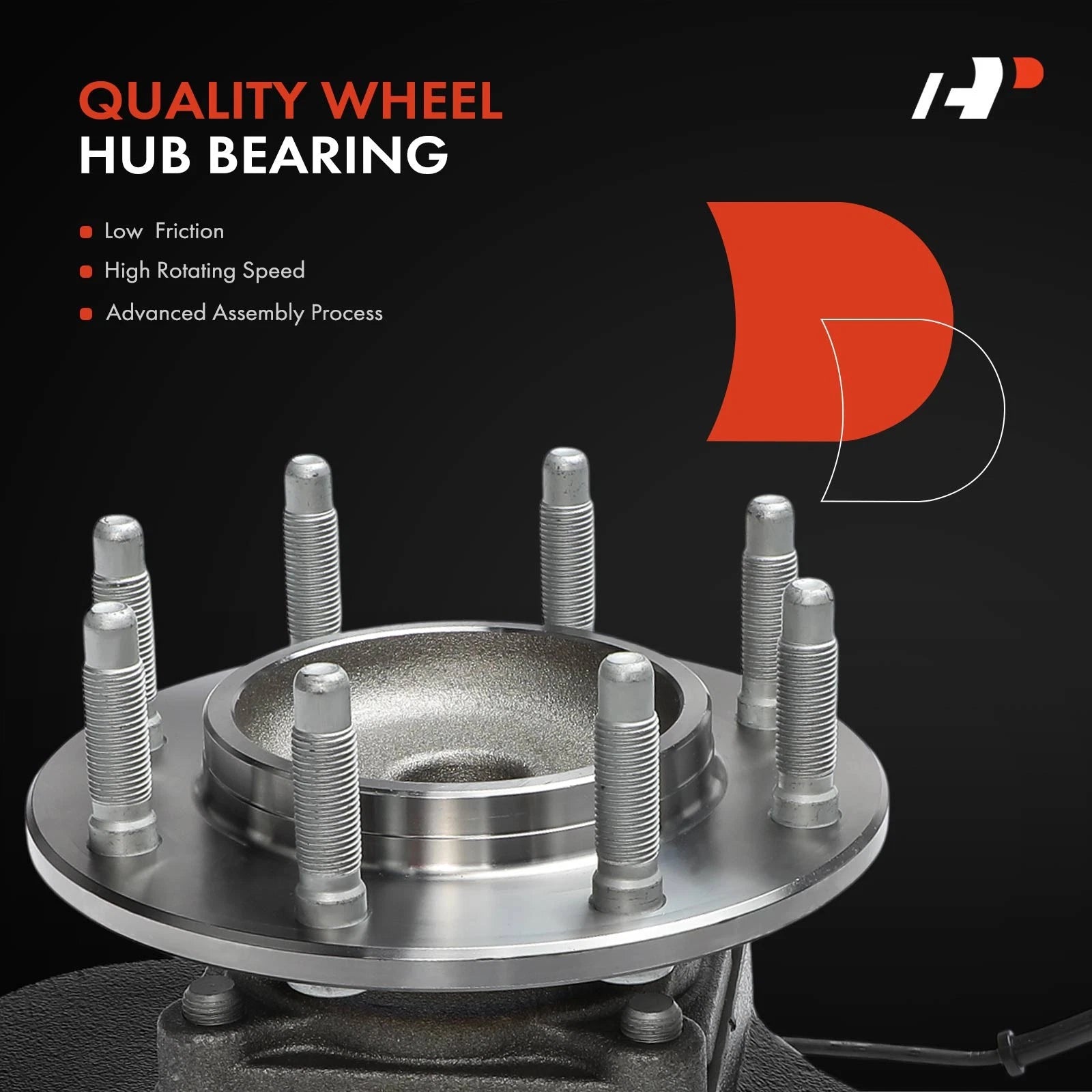 Front Left Steering Knuckle & Hub Bearing for Chevy Silverado GMC (2007-2018)