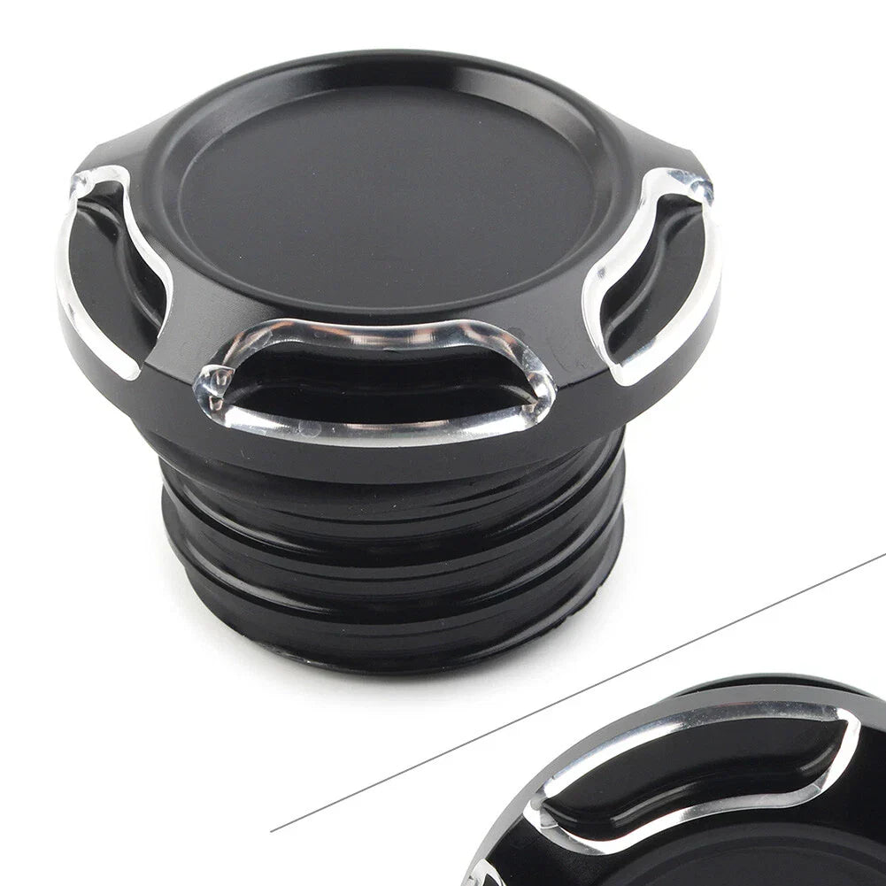 CNC Cut Vented Gas Cap for Harley Dyna Softail