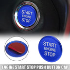 1Pcs Engine Start Stop Push Button Cover Cap for Audi A4L A6L Q5 A5 A7 (2010–2023)
