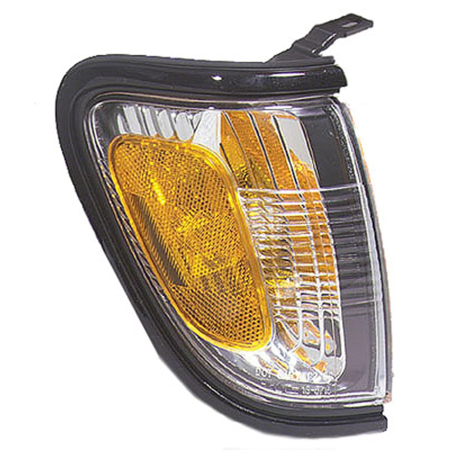 Replacement Passenger Side Parking Marker Light Assembly w/Black Bezel