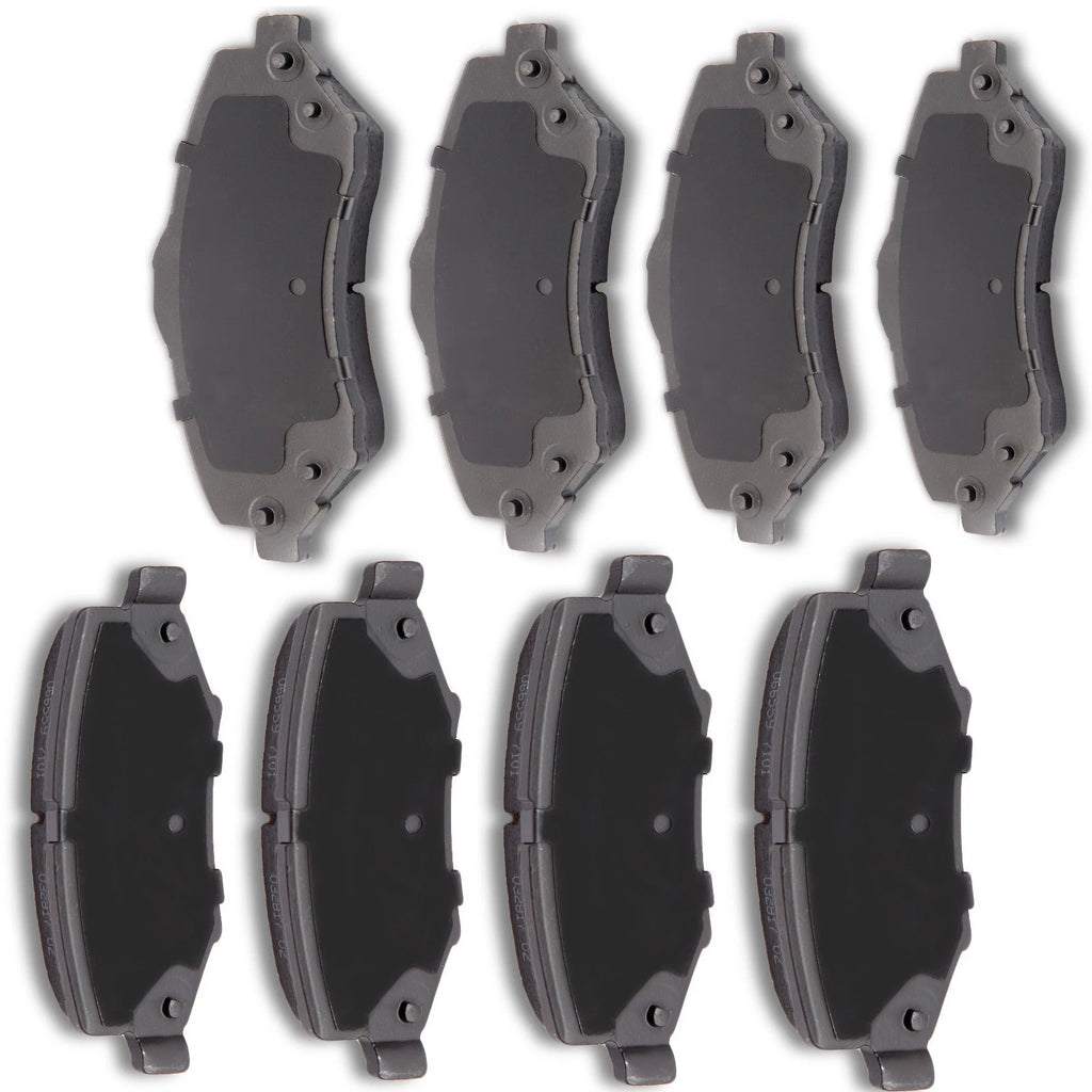 Ceramic Brake Pads for Jeep Wrangler (2007–2017)