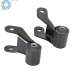 Set of 2 Leaf Spring Rearward Shackle Brackets for Chevy GMC (2009-2013)