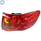 Set of 2 Chrome Tail Lights for Toyota Corolla (2009–2010)
