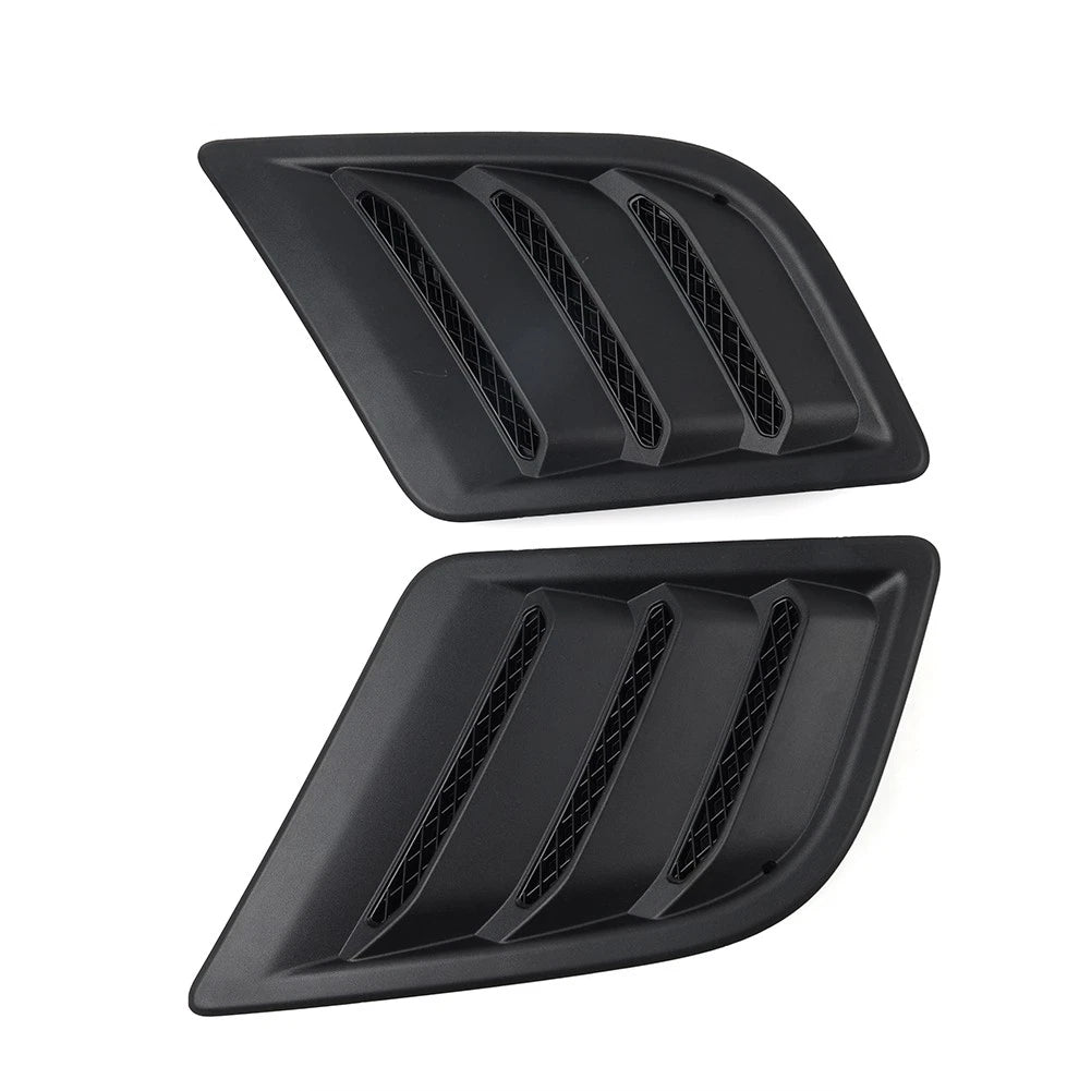 2X Side Hood Vent Bezel Grille Cover for Dodge Ram 1500 DT (2019–2024)