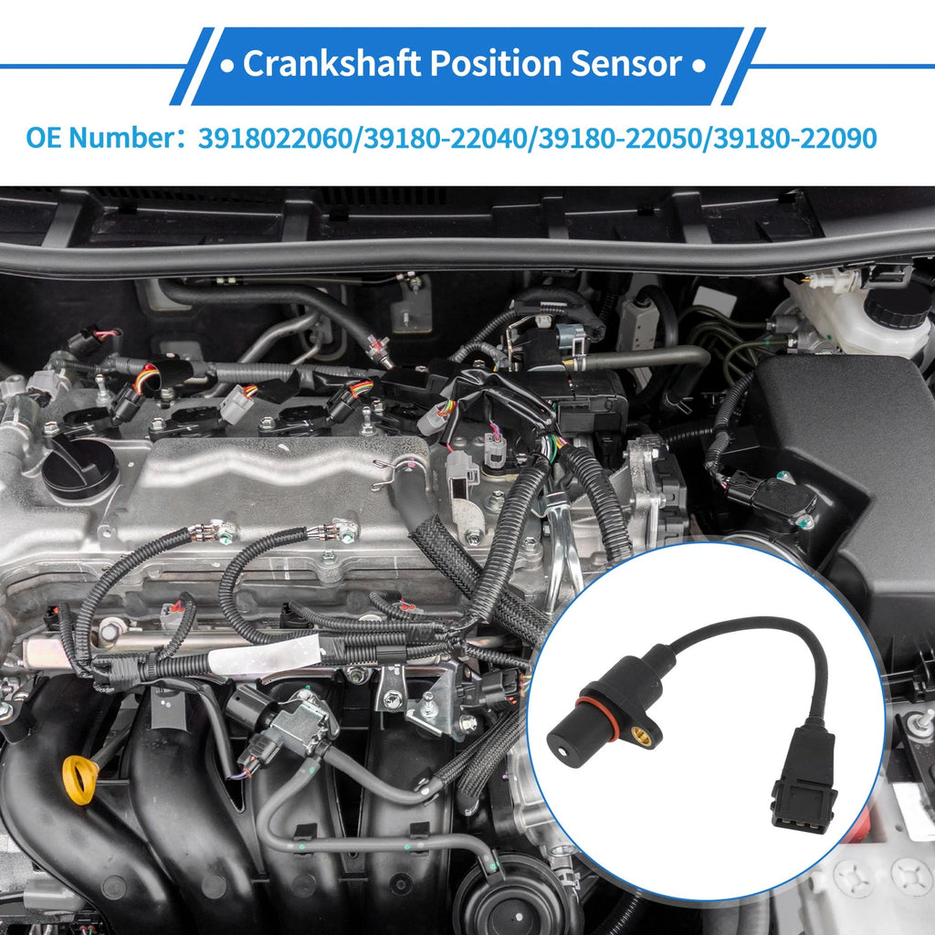 Crankshaft Position Sensor for Hyundai Coupe I 2.0 (1999–2002) No. 39180-22060