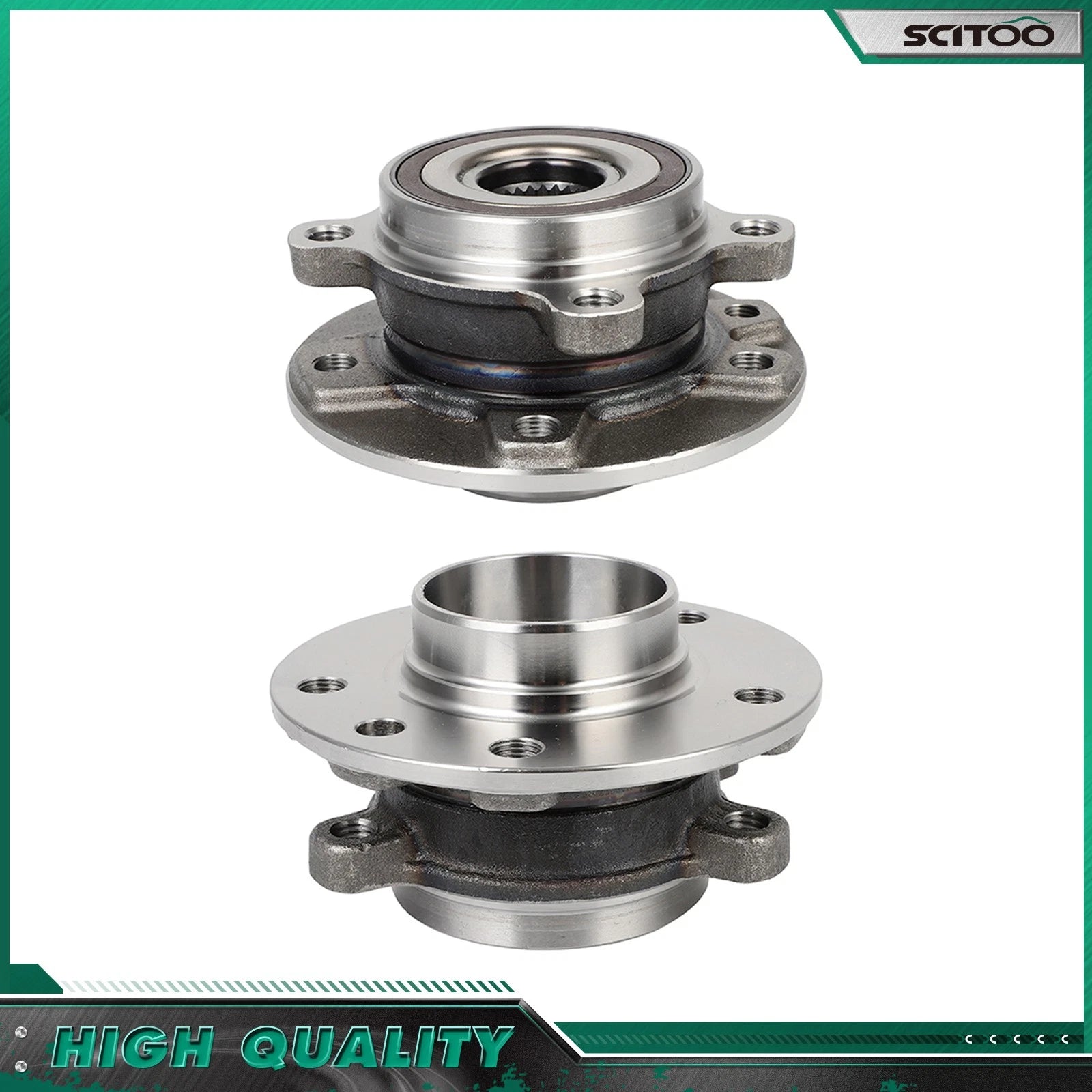 2X Wheel Bearing Hub Assembly for Jeep Renegade (2015–2023)