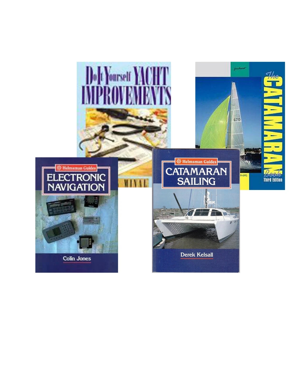 Sailing Set A 4 Book Set for Learning Sailing Techniques 