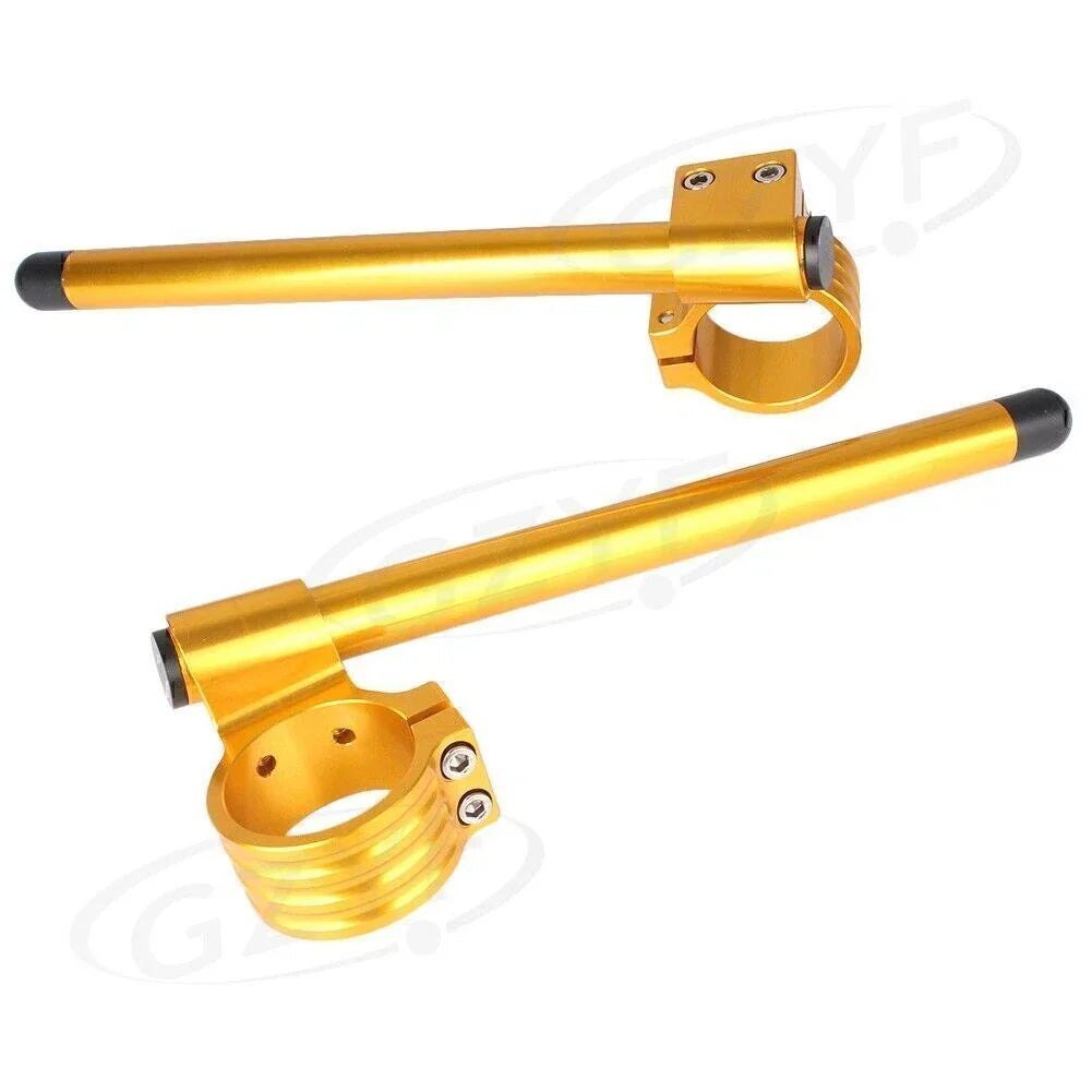 35mm Clip On Handlebar Fork Tubes - Universal for Moto