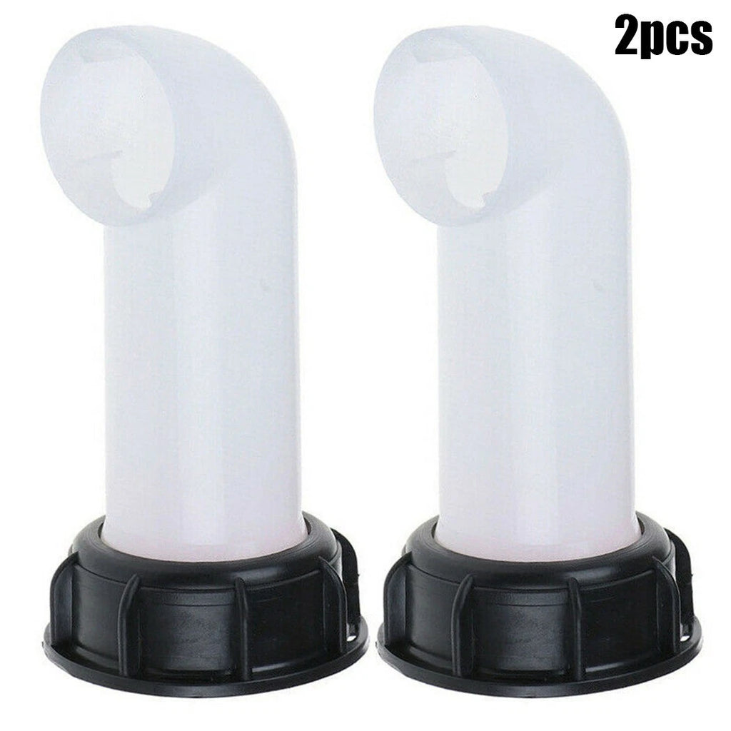Set of 2 Nozzle Spout Outlet Taps for Diesel Nozzle Garden