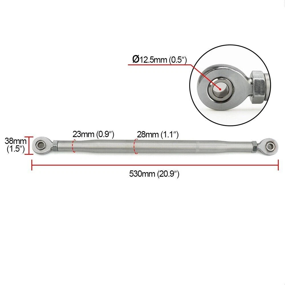 Front Traction Control Tie Bar Kit for Honda Civic (1992–1995) Acura Integra (1994–2001)