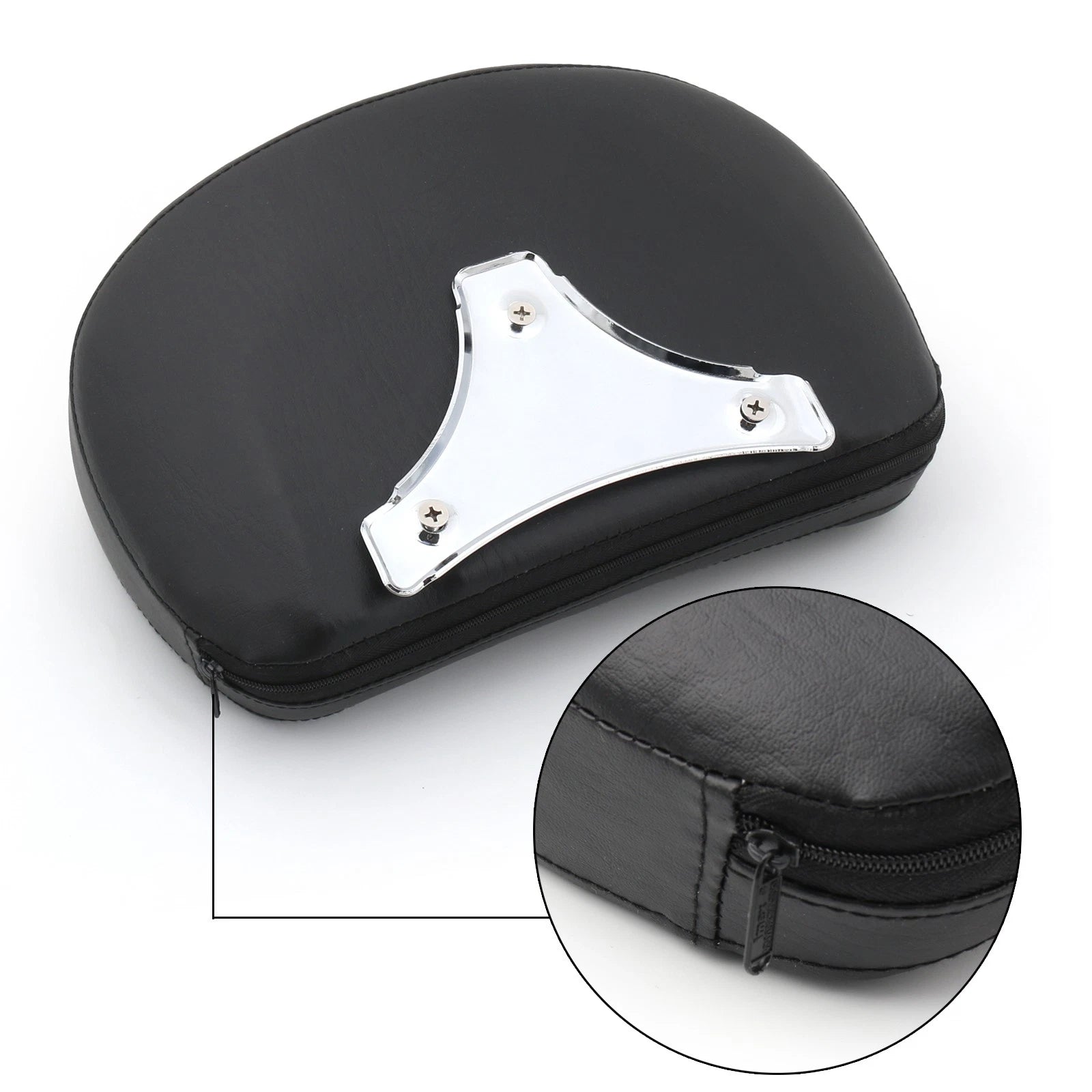 Sissy Bar Backrest Pad for Electra Glide Road King Road Glide (2009–2014)