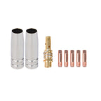 8PCS Welding Tool Set for MIG Welder 15AK with Copper Contact Tips