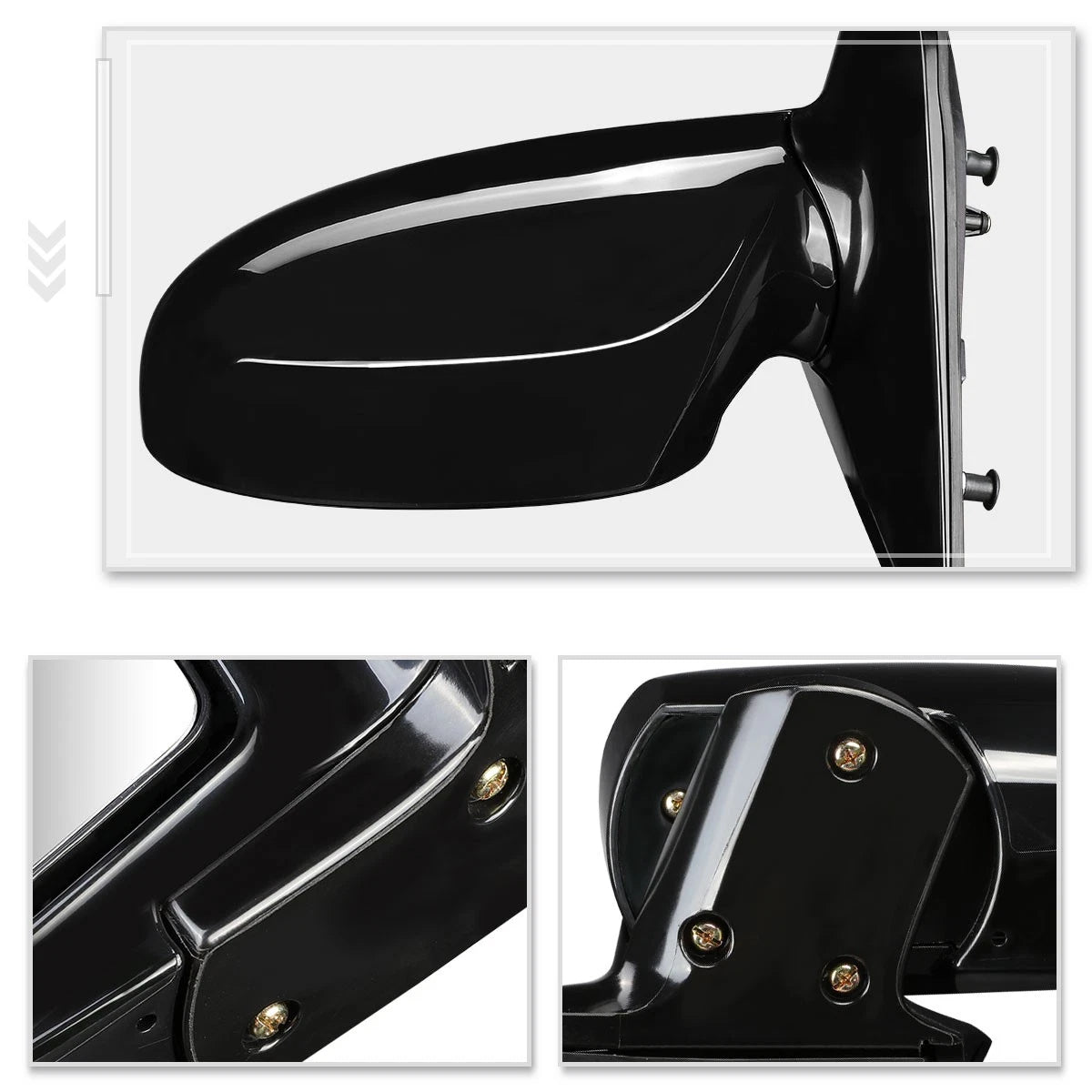 Front Bumper License Plate Mounting Bracket for Hyundai Santa Fe (2010–2012)