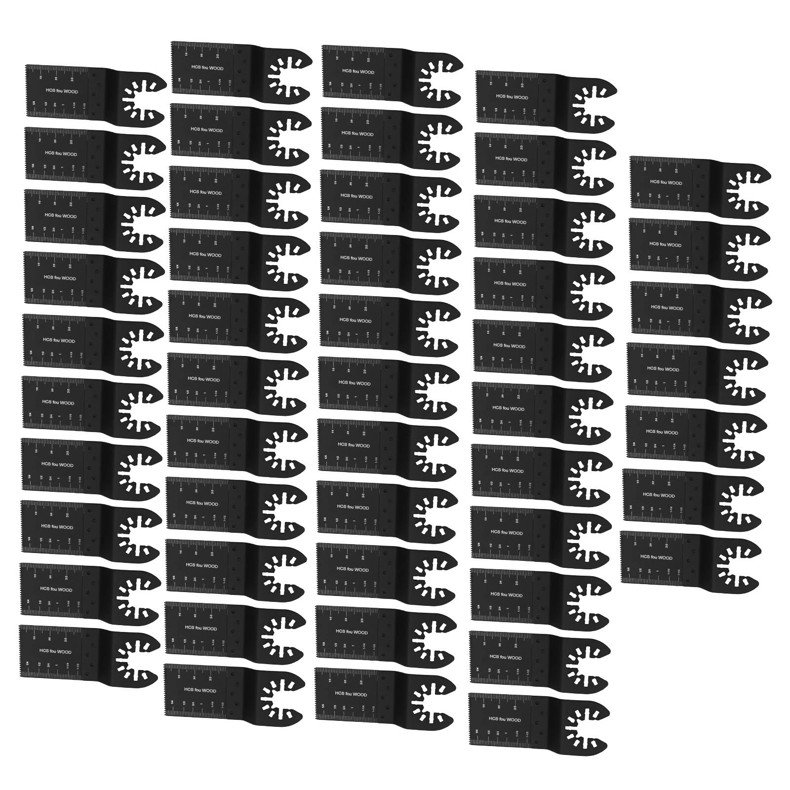 50 Pieces Oscillating Multi Tool Saw Blades 34mm Universal