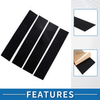Set of 4 Car Pillar Window Trim Covers for Ford F-150 (2004–2014)