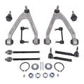 10x Front Upper Control Arm w/ Ball Joint Tie Rod for Hummer H3 (2006–2010)
