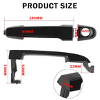 Front Right Outer Door Handle w/Keyhole for Hyundai i30 FD (2007-2012)
