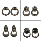 Set of 10 Vintage Cabinet Handles for Kitchen Cupboard
