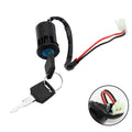 2X Wire Ignition Key Switch Lock & 2 Keys for Scooter Dirt Bike Moped ATV