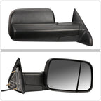 Power Heated Rear View Towing Mirrors for Dodge Ram 1500-3500 (2009–2016)