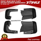 Set of 4 Mud Flaps for Honda Civic (2008–2011)