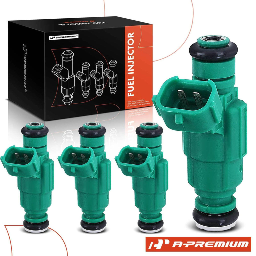 Set of 4 Fuel Injectors for Hyundai Sonata (1999–2005) Santa Fe Tucson Kia Optima