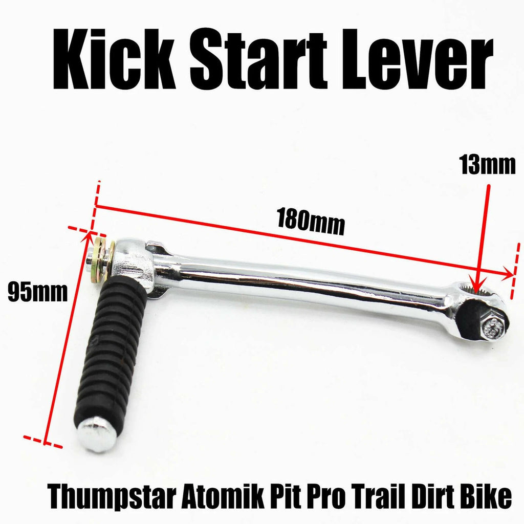 Kick Start Starter Lever for 110cc 125cc PIT Trail Dirt Bike (Thumpstar)
