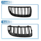 Front Kidney Grille Gloss Black 4 Door for BMW E90 (2005-2008)
