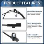 ABS Wheel Speed Sensor No.FR3V2C204AC for Ford Mustang (2015–2023)