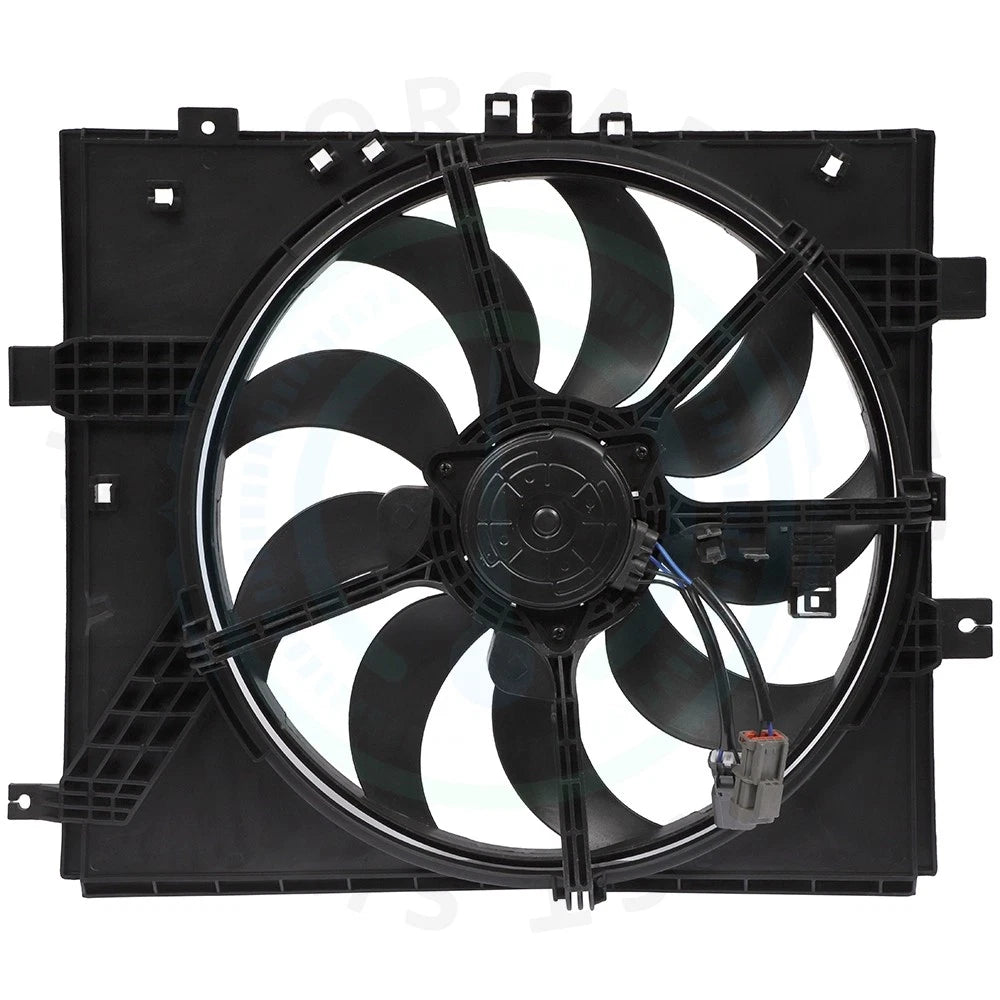 Electric Radiator Cooling Fan Assembly for Nissan Versa (2012–2019)