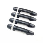 4 Pcs Black Car Door Handle Covers for Toyota Hilux (2015-2020)