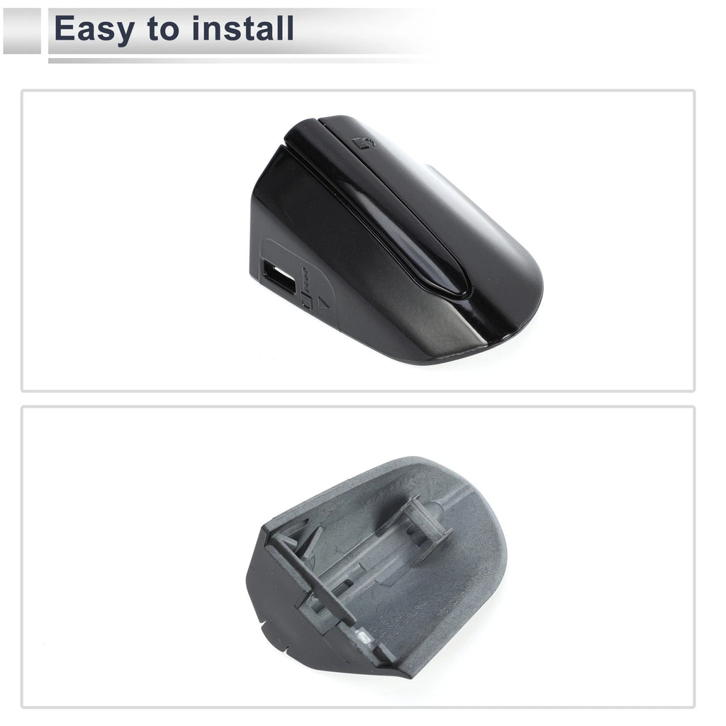 Front Left Door Handle Protector for Ford Mondeo Edge Taurus (2013–2020) Black