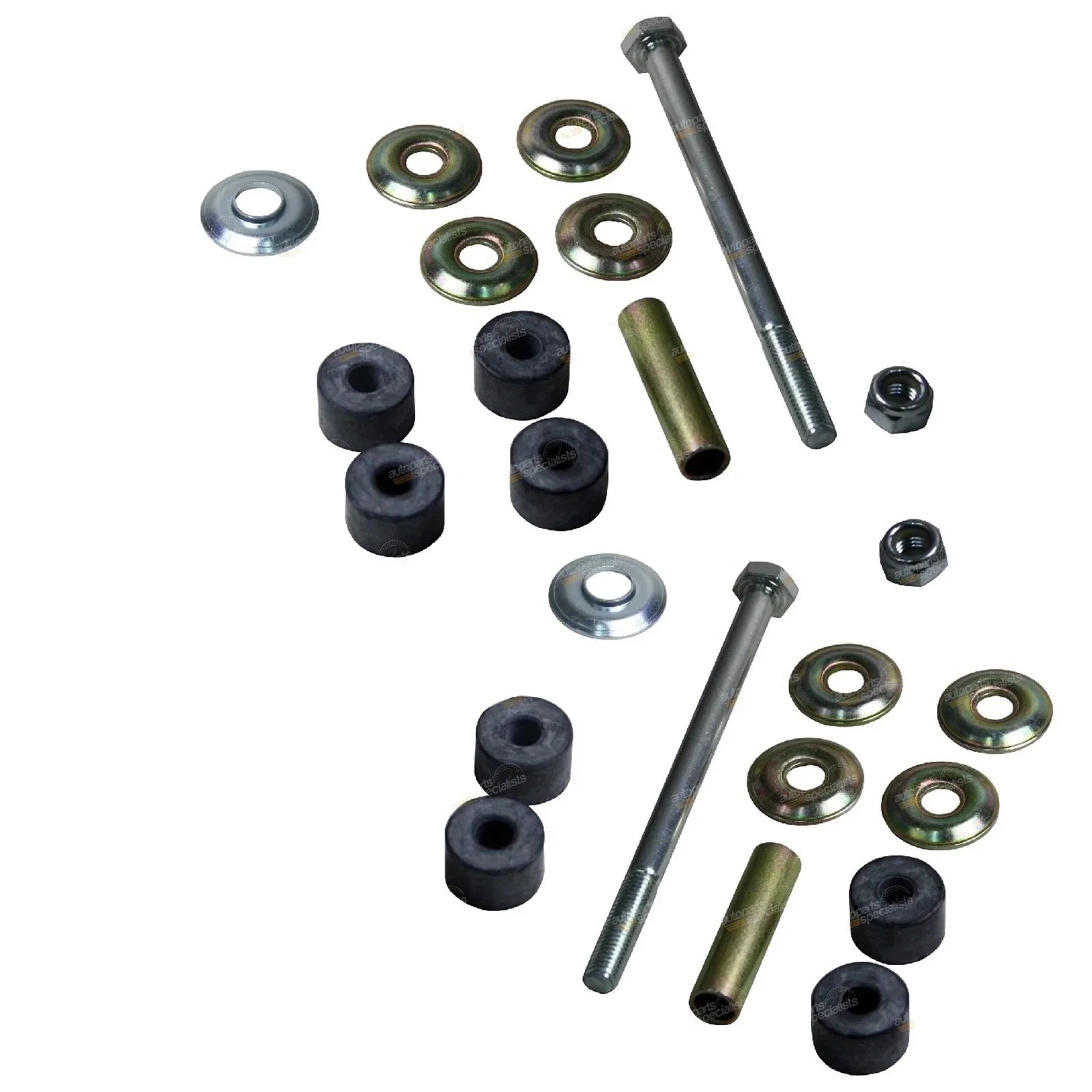L&R Rear Link Pin + Bush Kit for Mitsubishi Pajero (1991-2000)