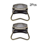 2X Antique Wooden Box Pull Handle for Suitcase Toolbox Cabinet Jewelry Box
