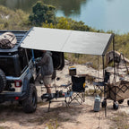 6.6x6.6ft Vehicle Awning for Jeep SUV Truck (UPF50+)