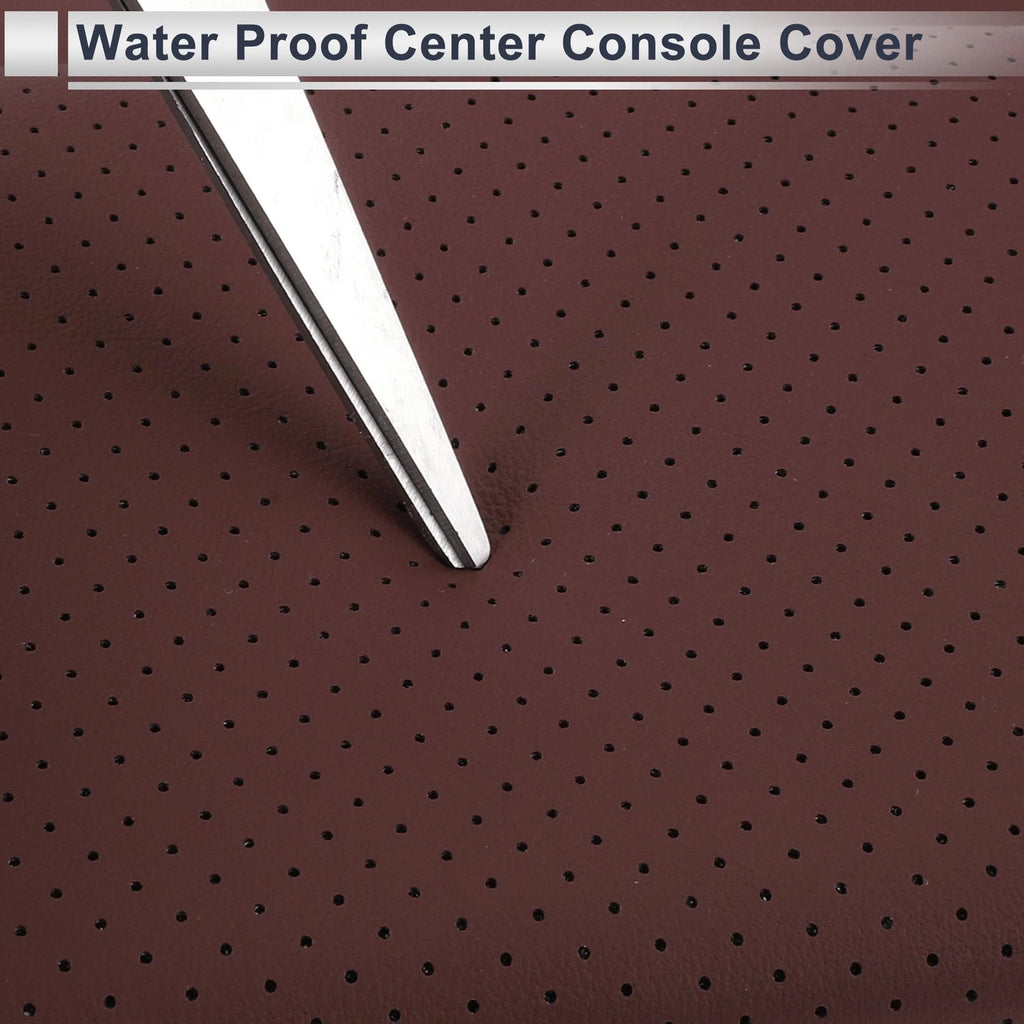 Center Console Cover with Storage Bag for BMW X5 (2019–2024) Dark Red