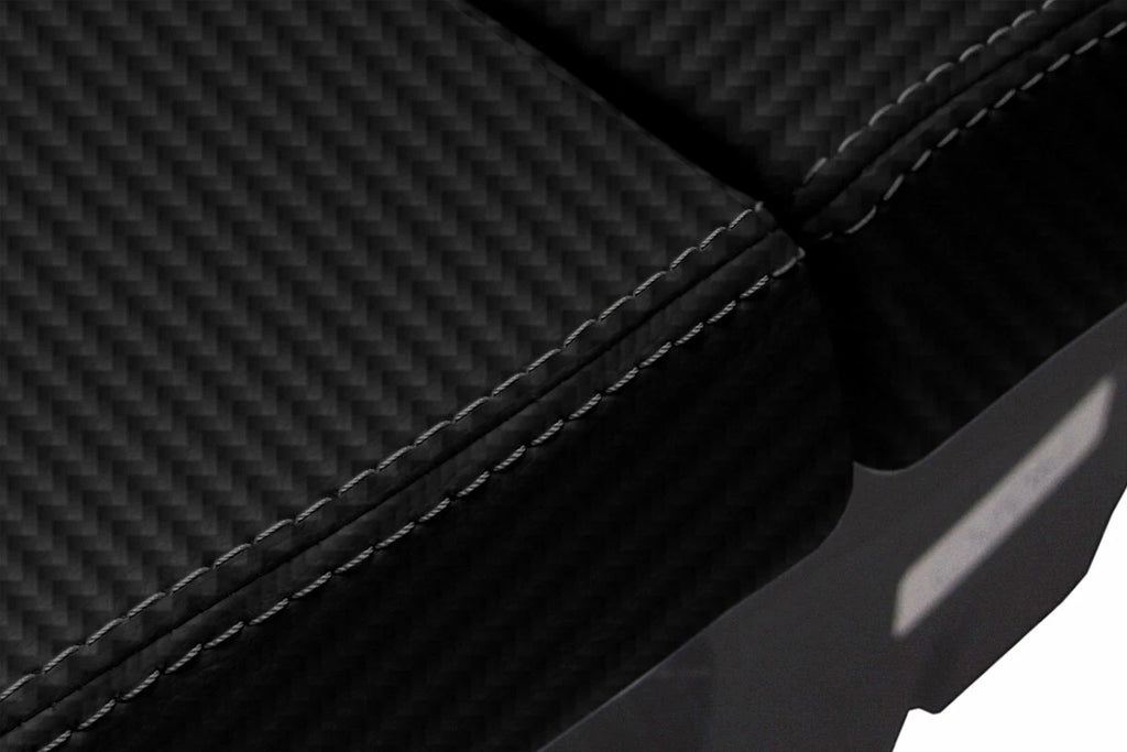 Carbon Fiber Console Lid Armrest Cover for BMW E63 E64 650 (2003–2010)
