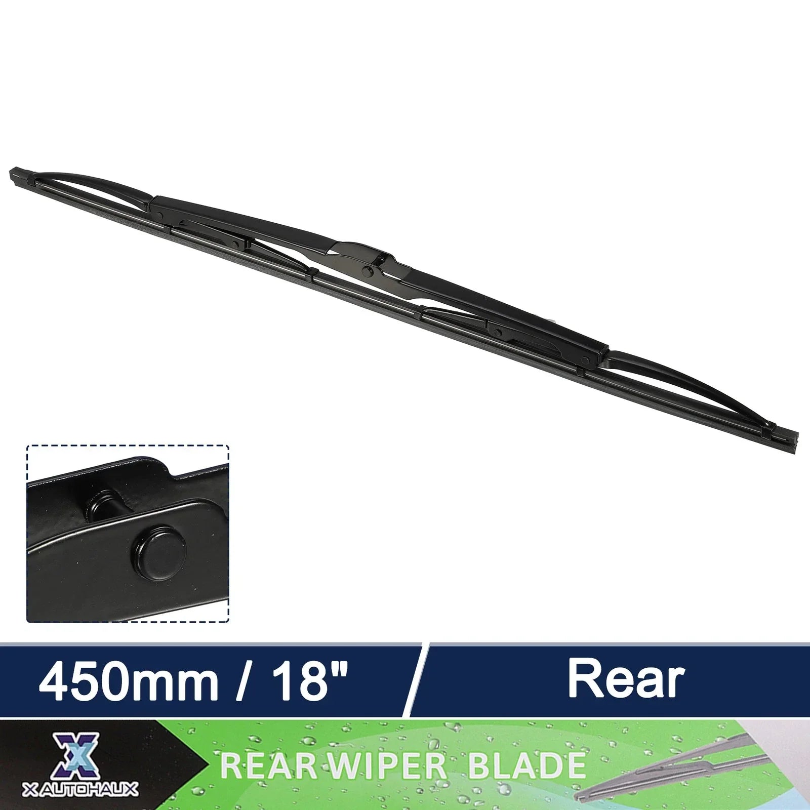 18" Rear Windshield Wiper Blade for BMW X5 E53 & BMW 5 Series Touring E34 (1999-2006)