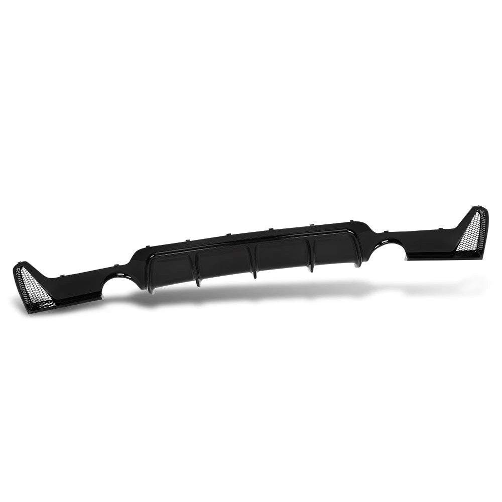 Rear Bumper Diffuser for BMW 4 Series (2014–2020) Gloss Black