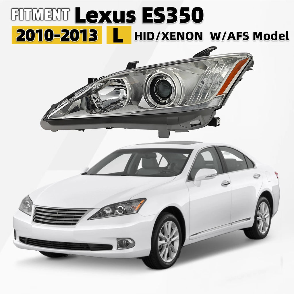 HID/Xenon Headlight for Lexus ES350 (2010–2012) Left Driver Side AFS
